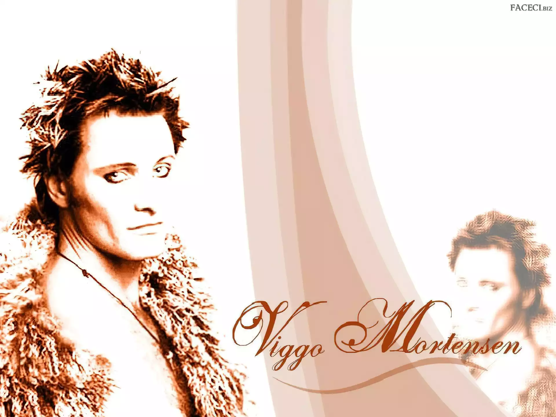 Viggo Mortensen, krótkie włosy